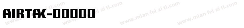 AIRTAC字体转换