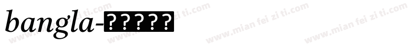 bangla字体转换