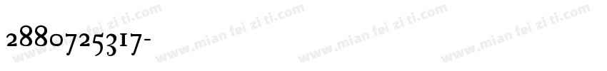 2880725317字体转换