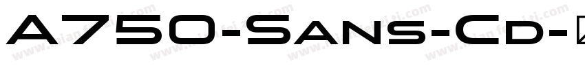 A750-Sans-Cd字体转换