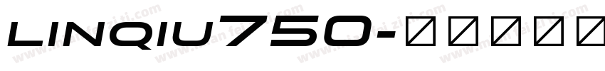 linqiu750字体转换