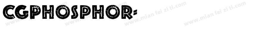 CgPhosphor字体转换