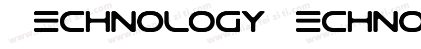 TechnologyTechnologie字体转换
