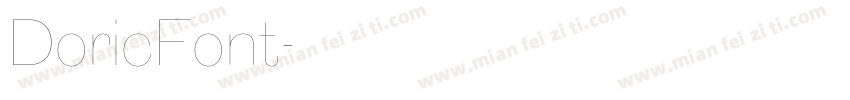 DoricFont字体转换