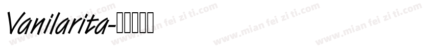 Vanilarita字体转换
