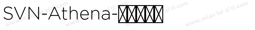 SVN-Athena字体转换