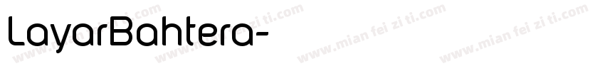 LayarBahtera字体转换