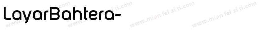 LayarBahtera字体转换