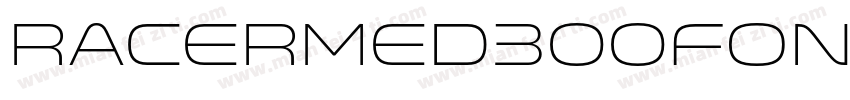 Racermed300font字体转换