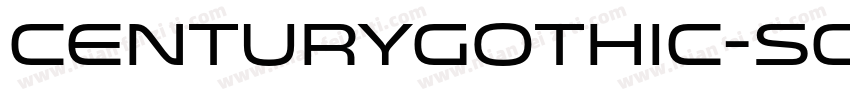CenturyGothic-SC700字体转换