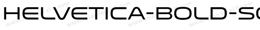 Helvetica-Bold-SC700字体转换