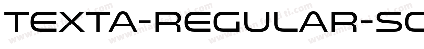texta-Regular-SC700字体转换