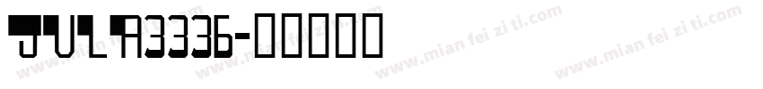 jula3336字体转换