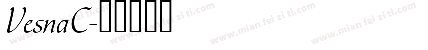 VesnaC字体转换