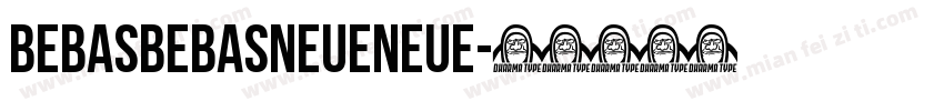 BebasBebasNeueNeue字体转换
