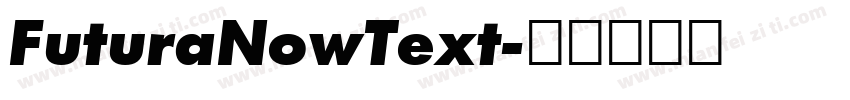 FuturaNowText字体转换