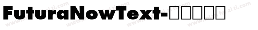 FuturaNowText字体转换