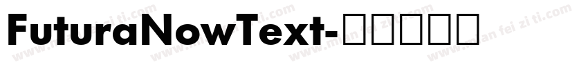 FuturaNowText字体转换