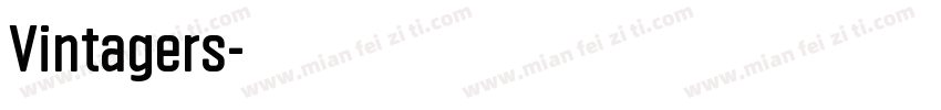 Vintagers字体转换