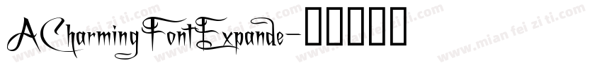 ACharmingFontExpande字体转换
