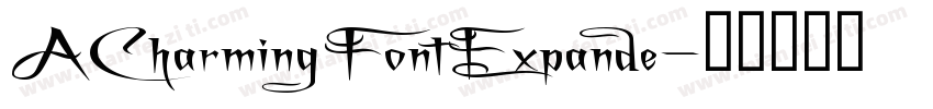 ACharmingFontExpande字体转换