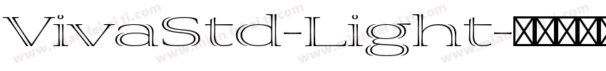 VivaStd-Light字体转换