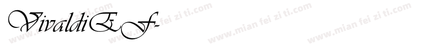 VivaldiEF字体转换