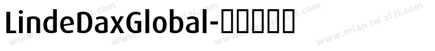 LindeDaxGlobal字体转换