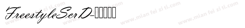 FreestyleScrD字体转换