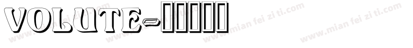 Volute字体转换
