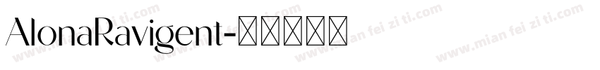 AlonaRavigent字体转换