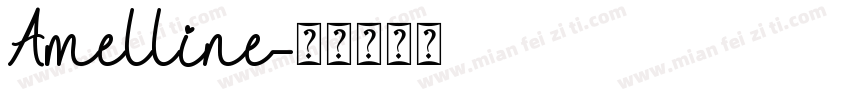 Amelline字体转换