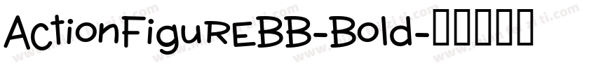 ActionFigureBB-Bold字体转换