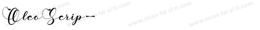 OleoScrip字体转换
