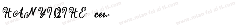 HANYIQIHE-cew字体转换