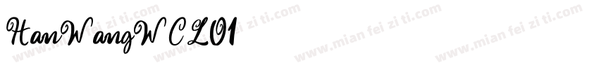 HanWangWCLO1字体转换