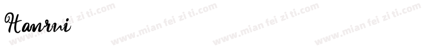 Hanrui.字体转换