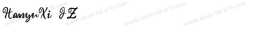 HanyuXi-JZ字体转换