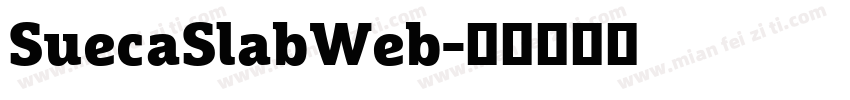 SuecaSlabWeb字体转换