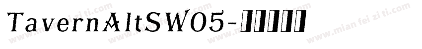 TavernAltSW05字体转换