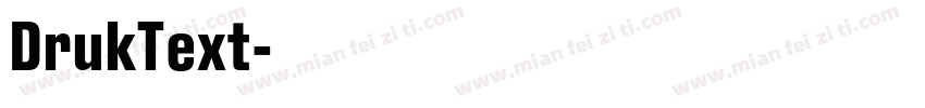 DrukText字体转换