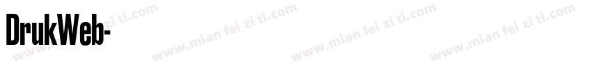 DrukWeb字体转换