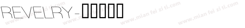 REVELRY字体转换