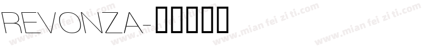 REVONZA字体转换