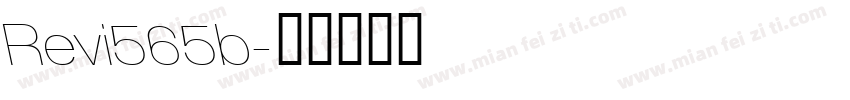 Revi565b字体转换