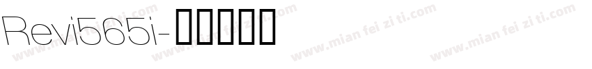 Revi565i字体转换