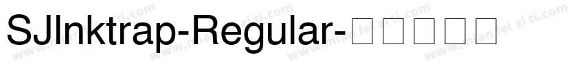 SJlnktrap-Regular字体转换