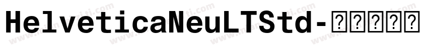 HelveticaNeuLTStd字体转换