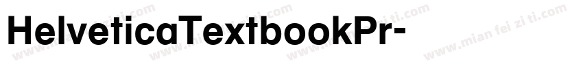 HelveticaTextbookPr字体转换