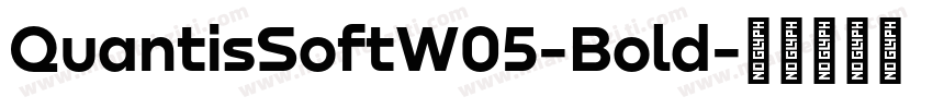 QuantisSoftW05-Bold字体转换